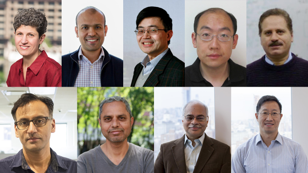collage of ECE faculty headshots